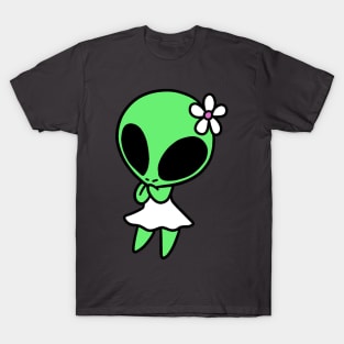 Flower Alien T-Shirt